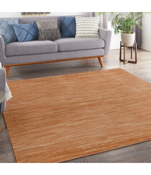 Nourison Home Nourison Essentials Rust NRE01 7 ft. Square Rug
