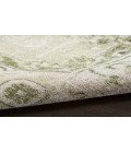Nourison Astra Machine Washable Ivory Green ASW11 3 ft. 3 in. X 5 ft. Rectangle Rug