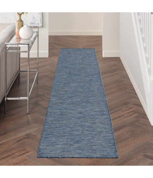 Nourison Positano Runner Area Rug POS01-Navy Blue