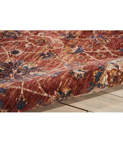 Nourison RESEDA Area Rug Nourison Reseda Area Rug RES02-Brick