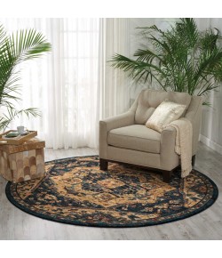 Nourison 2020 - Nr206 Midnight Area Rug 7 ft. 5 X Round