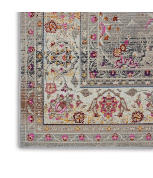 Nourison Vintage Kashan Area Rug VKA01-Grey