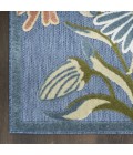 Nourison Aloha Blue Sage ALH33 7 ft. 10 in. X 10 ft. 6 in. Rect. Rug