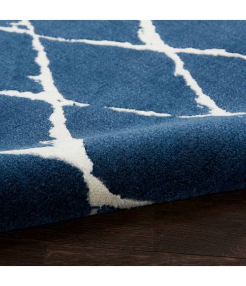 Nourison Twilight Area Rug TWI15 Navy 2' x 3'