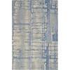 Nourison Symmetry - Smm04 Blue Grey Area Rug 3 ft. 9 X 5 ft. 9 Rectangle