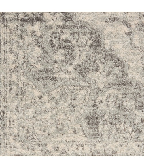 Nourison Tranquil Area Rug Nourison Tranquil Area Rug TRA05 Ivory/Grey