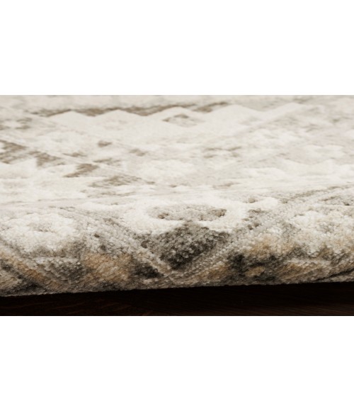 Nourison Serenity Home Ivory Grey SRH01 3 ft. 11 in. X 5 ft. 11 in. Rectangle Rug