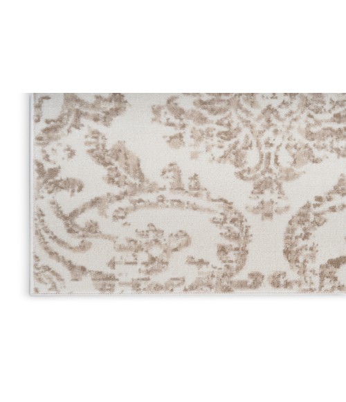Nourison Jubilant Ivory Beige JUB09 5 ft. 3 in. X 7 ft. 3 in. Rectangle Rug
