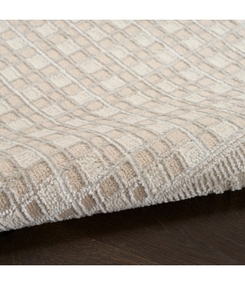 Nourison Home Nordic Beige NRC03 5 ft. X 7 ft. Rectangle Rug