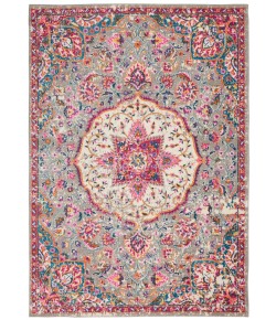 Nourison Passion - Psn22 Grey Multicolor Area Rug 8 ft. X 10 ft. Rectangle