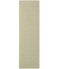 DKNY Pure Grids Light Green PGR01 8 ft. Rect. Rug