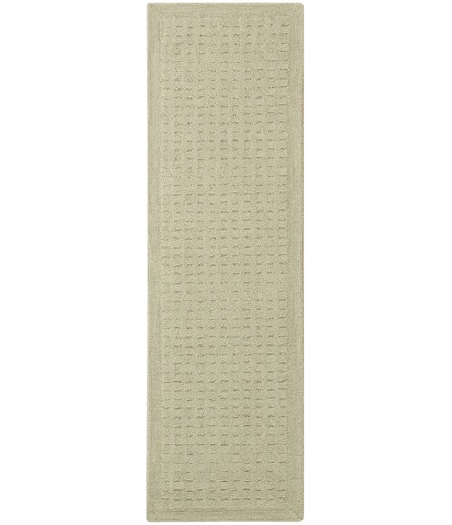 DKNY Pure Grids Light Green PGR01 8 ft. Rect. Rug