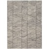 Nourison Vail Grey White VAI01 3 ft. 9 in. X 5 ft. 9 in. Rect. Rug
