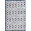 Nourison Home Aloha ALH26 Blue Grey 3 ft. 6 in. X 5 ft. 6 in. Area Rug