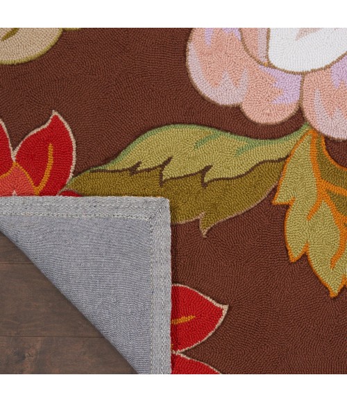 Nourison FANTASY Area Rug Nourison Fantasy Area Rug FA18-Chocolate