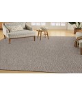 Nourison Practical Solutions Grey Mocha Rug PSL01 9 ft. X 12 ft. Rectangle - Rugs Town Nourison Practical Solutions Grey Mocha PSL01 9 ft. X 12 ft. Rectangle Rug