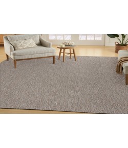 Nourison Practical Solutions Grey Mocha PSL01 9 ft. X 12 ft. Rectangle Rug