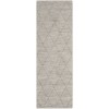 Nourison Wool Haven Grey WOH01 2 ft. X 6 ft. Rect. Rug
