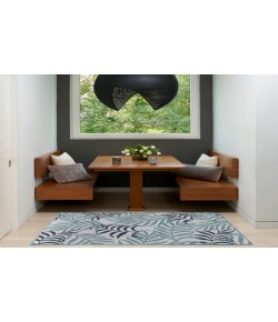 Nourison Garden Oasis Blue GOA01 3 ft. X 5 ft. Rectangle Rug