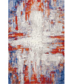 Nourison Twilight - Twi26 Ivory Multicolor Area Rug 5 ft. 6 in. X 8 ft. Rectangle