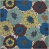 Nourison Home & Garden - Rs021 Light Blue Area Rug 7 ft. 9 X Square