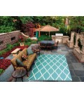 Nourison Home & Garden Area Rug RS089-Aqua