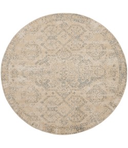 Nourison Tranquil(Traql) - Tra13 Beige Grey Area Rug 7 ft. 10 in. Round