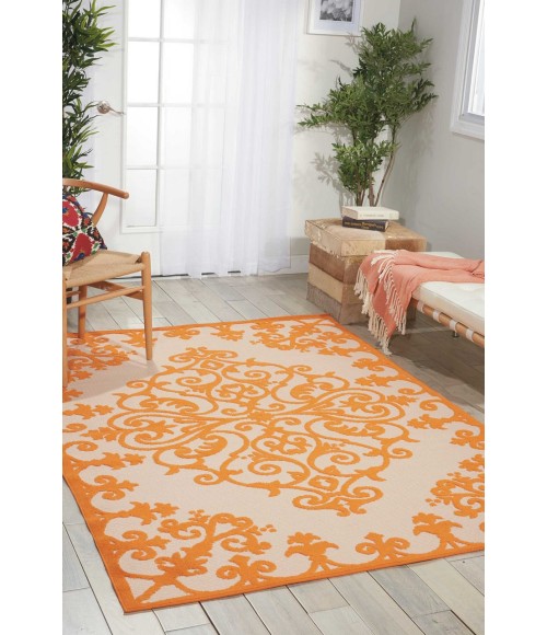Nourison ALOHA Area Rug Nourison Aloha Area Rug ALH12-Orange