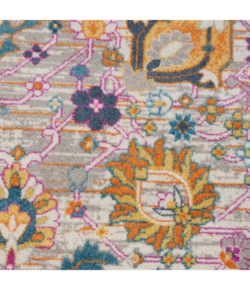 Nourison Passion Area Rug PSN01 Silver