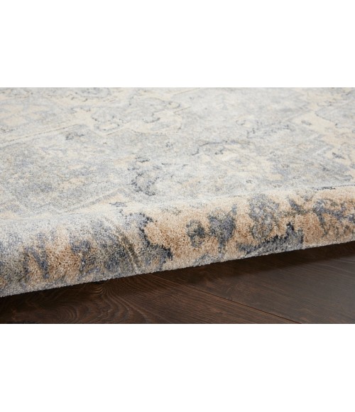 Nourison MOROCCAN CELEBRATION Area Rug kathy ireland Home Moroccan Celebration Area Rug KI382-Silver