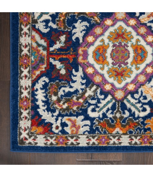 Nourison Passion Area Rug PSN32-Blue/Multicolor