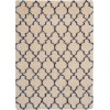 Nourison Amore - Amor2 Ivory Blue Area Rug 5 ft. 3 X 7 ft. 5 Rectangle