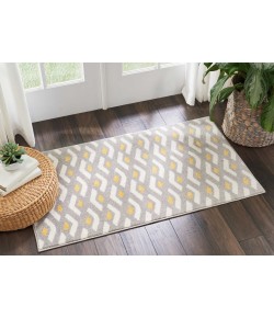Nourison Home Harper DS300 Grey 2 ft. 2 in. X 3 ft. 9 in. Area Rug