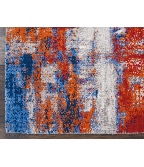 Nourison Twilight Area Rug TWI26 Ivory/Multicolor 5'6" x 8'