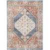 Nourison Astra Washables - Asw11 Denim Multi Area Rug 6 ft. 7 in. X 9 ft. Rectangle