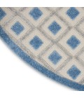 Nourison Aloha Area Rug ALH26-Blue/Grey