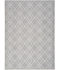 Nourison Modern Lines Area Rug MOL01 Silver