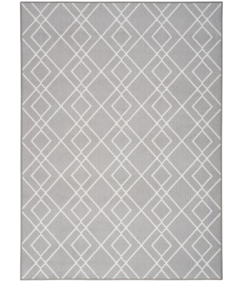 Nourison Modern Lines Area Rug MOL01 Silver