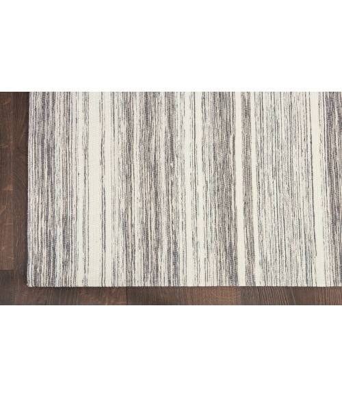 Nicole Curtis Lake Gray WNC01 26 X 45 Rectangle Rug