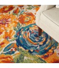 Nourison ALLUR Area Rug Nourison Allur Area Rug ALR07-Ivory Multicolor