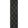 Nourison Brisbane - Bri03 Charcoal Area Rug 2 ft. 2 X 7 ft. 6 Rectangle