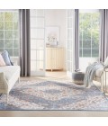 Elation Area Rug Nourison Elation Area Rug ETN08 Ivory Blue 9' x 12'