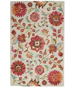 Nourison Home Bahari BAH04 Grey/Multi 5 ft. X 7 ft. Area Rug