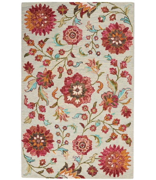 Nourison Bahari Area Rug BAH04-Grey/Multi