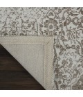 Nourison Damask Runner Area Rug DAS06-Ivory