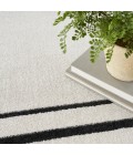 Nourison Nourison Essentials Area Rug NRE02 Ivory/Black