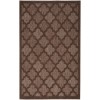 Nourison Easy Care Brown NES01 6 ft. X 9 ft. Rectangle Rug