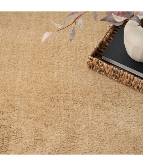 Nourison Plush Cloud Camel PLC01 8 ft. X 10 ft. Rect. Rug
