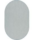 Nourison Courtyard Ivory Aqua COU01 5 ft. X 8 ft. Oval Rug