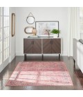 Nicole Curtis Machine Washable Series 1 Area Rug Nicole Curtis Machine Washable Series 1 Area Rug SR102 Red 5' x 7'